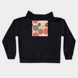 Terracotta Abstract Kids Hoodie